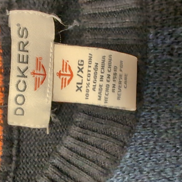 Dockers men's XL long sleeve sweater. - Picture 3 of 4